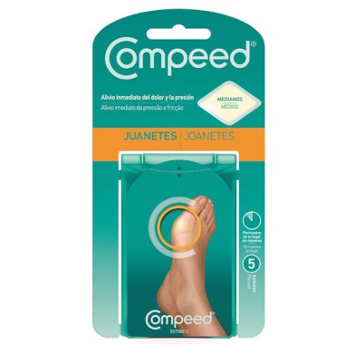 COMPEED JUANETES HIDROCOLOIDE 5 UNIDADES