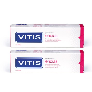 VITIS ENCIAS PASTA DENTIFRICA + COLUTORIO  2 ENVASES 150 ML + 1 ENVASE 30 ML
