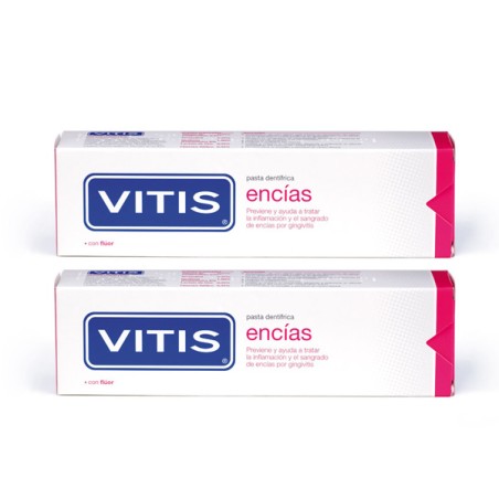 VITIS ENCIAS PASTA DENTIFRICA + COLUTORIO  2 ENVASES 150 ML + 1 ENVASE 30 ML