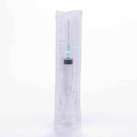 JERINGA DE TRES CUERPOS CON AGUJA ICOPLUS3 10 ML CENTRAL A:0,8 X 40 MM G21 100 UNIDADES