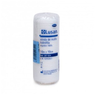 VENDA DE GASA HIDROFILA CAMBRIC LUSAN FIJACION SUAVE 1 UNIDAD 10 CM X 10 CM