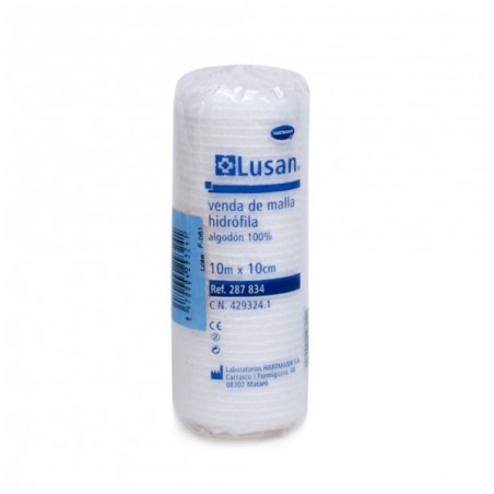 VENDA DE GASA HIDROFILA CAMBRIC LUSAN FIJACION SUAVE 1 UNIDAD 10 CM X 10 CM