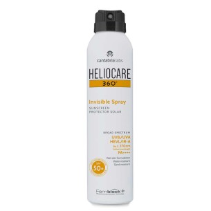 HELIOCARE 360º SPF 50+ INVISIBLE SPRAY PROTECTOR SOLAR 1 ENVASE 200 ML