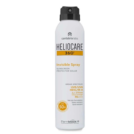 HELIOCARE 360º SPF 50+ INVISIBLE SPRAY PROTECTOR SOLAR 1 ENVASE 200 ML