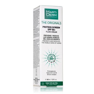MARTIDERM PROTEOS SCREEN SPF50+ FLUID CREAM  1 ENVASE 40 ML