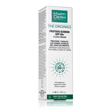 MARTIDERM PROTEOS SCREEN SPF50+ FLUID CREAM  1 ENVASE 40 ML