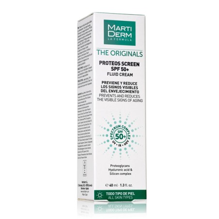 MARTIDERM PROTEOS SCREEN SPF50+ FLUID CREAM  1 ENVASE 40 ML
