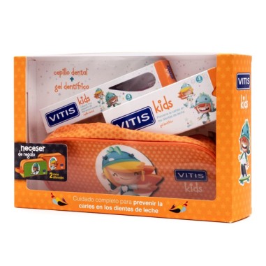 VITIS KIDS GEL DENTIFRICO + CEPILLO + GADGET  1 ENVASE 50 ML