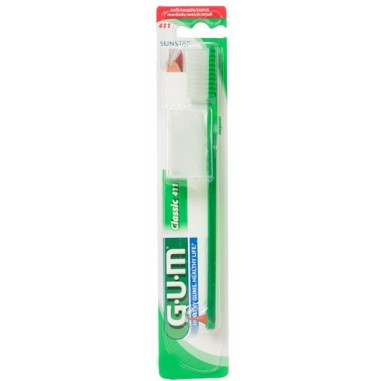 CEPILLO DENTAL ADULTO GUM 409 COMPACTO SUAVE 1 UNIDAD
