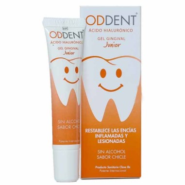ODDENT GEL ORAL JUNIOR  1 TUBO 15 ML SABOR CHICLE