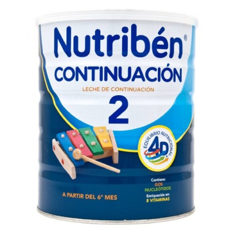 NUTRIBEN CONTINUACION  1 ENVASE 800 G