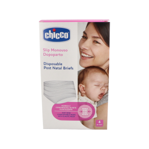 BRAGA POSTPARTO CHICCO MAMMY 4 UNIDADES MALLA TALLA UNICA