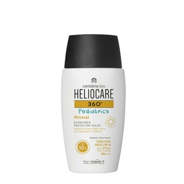 HELIOCARE 360º SPF 50+ PEDIATRICS MINERAL PROTECTOR SOLAR PIEL SENSIBLE Y ATOPICA 1 ENVASE 50 ML