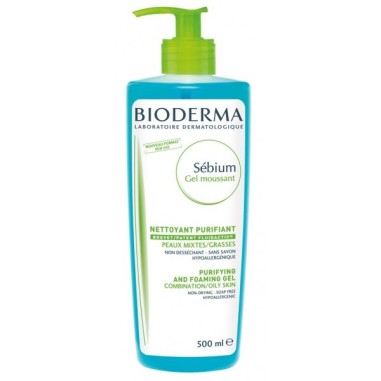 SEBIUM GEL MOUSSANT BIODERMA 1 ENVASE 500 ML