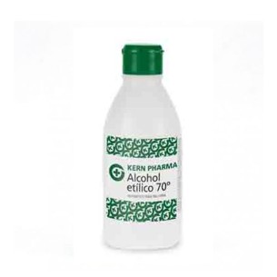 ALCOHOL 70º KERN PHARMA 1 FRASCO 250 ML