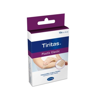 TIRITAS PLASTIC APOSITO ADHESIVO ELASTIC 10 UNIDADES 10 MM X 6 MM