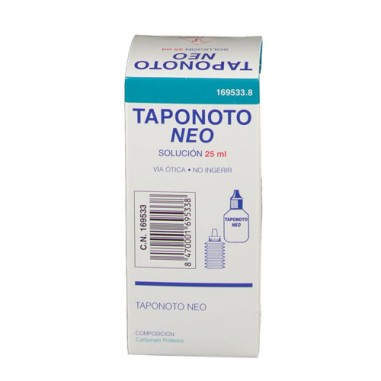 TAPONOTO NEO SOLUCION LIMPIEZA OIDOS  1 VIAL GOTERO 25 ML + PERA