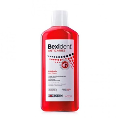 ISDIN BEXIDENT ANTICARIES+ COLUTORIO  1 ENVASE 500 ML