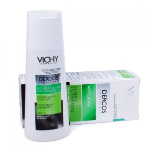 DERCOS TECHNIQUE ANTICASPA GRASA  1 ENVASE 200 ML