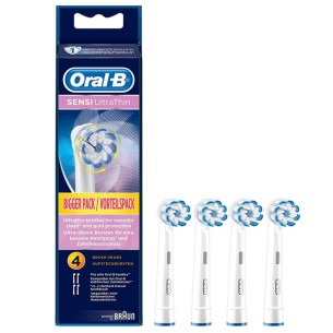 CEPILLO DENTAL ELECTRICO RECARGABLE ORAL-B SENSITIVE CLEAN RECAMBIO 4 UNIDADES