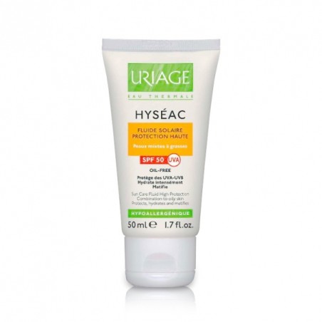 HYSEAC SOLAR SPF 50 FLUIDO SOLAR URIAGE 1 ENVASE 50 ML