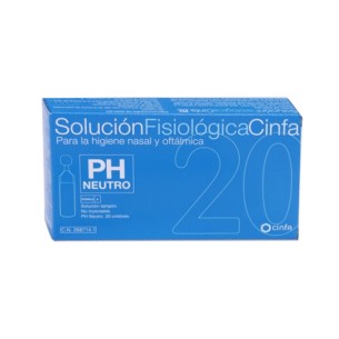SV SOLUCION FISIOLOGICA  20 UNIDADES MONODOSIS 5 ML