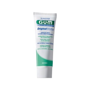 GUM ORIGINAL WHITE PASTA DENTAL  1 ENVASE 75 ML