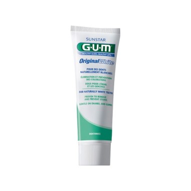 GUM ORIGINAL WHITE PASTA DENTAL  1 ENVASE 75 ML