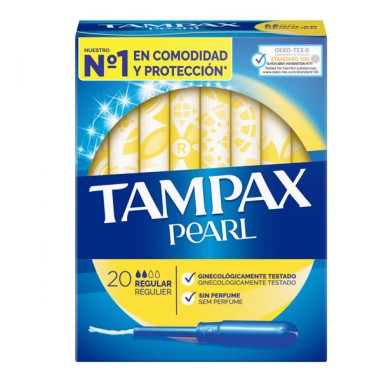 TAMPAX PEARL REGULAR 24U