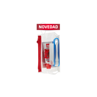 PHB KIT JUNIOR  1 CEPILLO PLEGABLE + 1 ENVASE GEL 15 ML LADYBUG