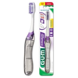 CEPILLO DENTAL ORTODONCIA GUM 125 ORTO-VIAJE 1 UNIDAD