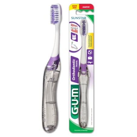 CEPILLO DENTAL ORTODONCIA GUM 125 ORTO-VIAJE 1 UNIDAD