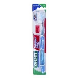 CEPILLO DENTAL ADULTO GUM PRO 1 UNIDAD COMPACTO MEDIO