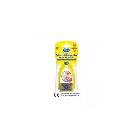 APOSITOS DR SCHOLL HIDROCOLOIDE AMPOLLAS  2 UNIDADES GRANDE + 3 UNIDADES PEQUEÑA 3 + 1 DEDOS
