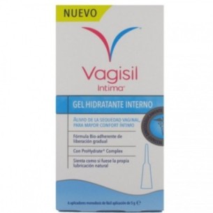 VAGISIL GEL HIDRATANTE INTERNO  6 APLICADORES 5 G