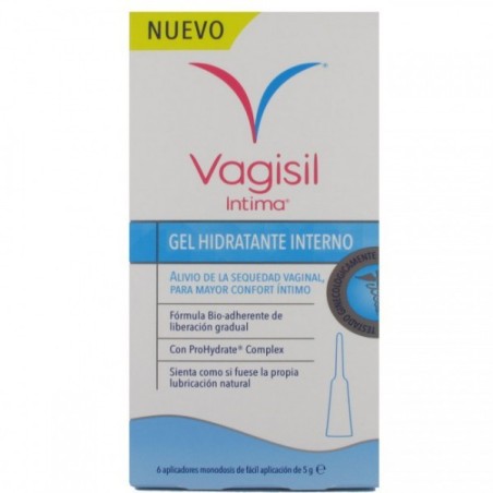 VAGISIL GEL HIDRATANTE INTERNO  6 APLICADORES 5 G