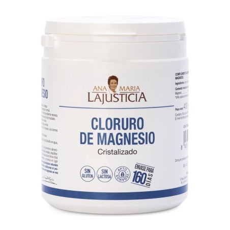CLORURO DE MAGNESIO CRISTALIZADO ANA MARIA LAJUSTICIA 1 BOTE 400 G
