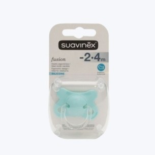 CHUPETE SILICONA FISIOLOGICO SUAVINEX FUSION 2 - 4 MESES 1 UNIDAD