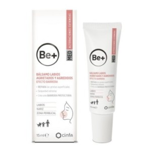 BE+ MED BALSAMO LABIOS AGRIETADOS NARIZ Y ZONA PERIBUCAL  1 TUBO 15 ML