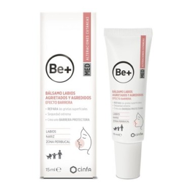 BE+ MED BALSAMO LABIOS AGRIETADOS NARIZ Y ZONA PERIBUCAL  1 TUBO 15 ML
