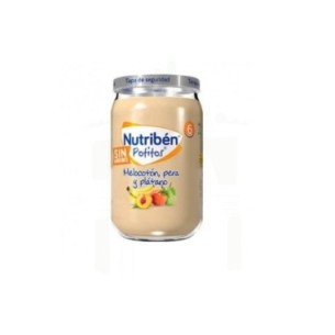 NUTRIBEN POTITOS MELOCOTON, PERA Y PLATANO  1 ENVASE 235 G
