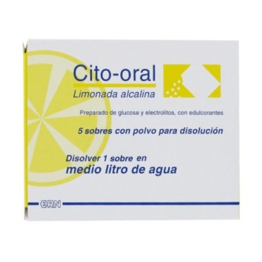 CITO-ORAL LIMONADA ALCALINA  5 BOLSAS 15,28 G