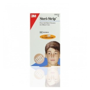 STERI STRIP 1540 SUTURA CUTANEA ESTERIL 5 TIRAS 75 MM X 3 MM