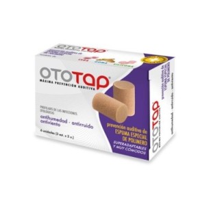 TAPONES OIDOS GOMAESPUMA OTOTAP 6 UNIDADES