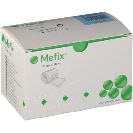 ESPARADRAPO HIPOALERGICO FLEXIBLE MEFIX 1 UNIDAD 10 M X 10 CM