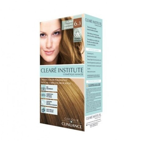 CLEARE INSTITUTE COLOUR CLINUANCE  1 ENVASE 170 ML TONO 6.3 RUBIO OSCURO DORADO