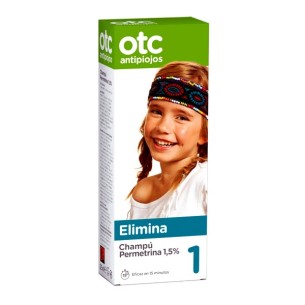 OTC ANTIPIOJOS PERMETRINA 1,5% CHAMPU ANTIPIOJOS 1 ENVASE 125 ML