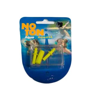 TAPONES OIDOS SILICONA NOTON AGUA INFANTIL 2 UNIDADES
