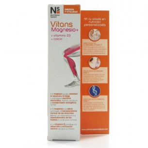 NS VITANS MAGNESIO+  15 COMPRIMIDOS EFERVESCENTES SABOR NARANJA