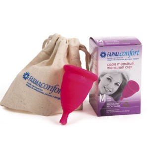 COPA MENSTRUAL FARMACONFORT 1 UNIDAD TALLA S